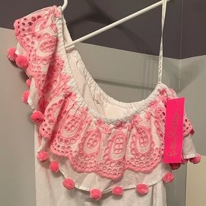 Brand new. With tags. Lily Pulitzer top.
